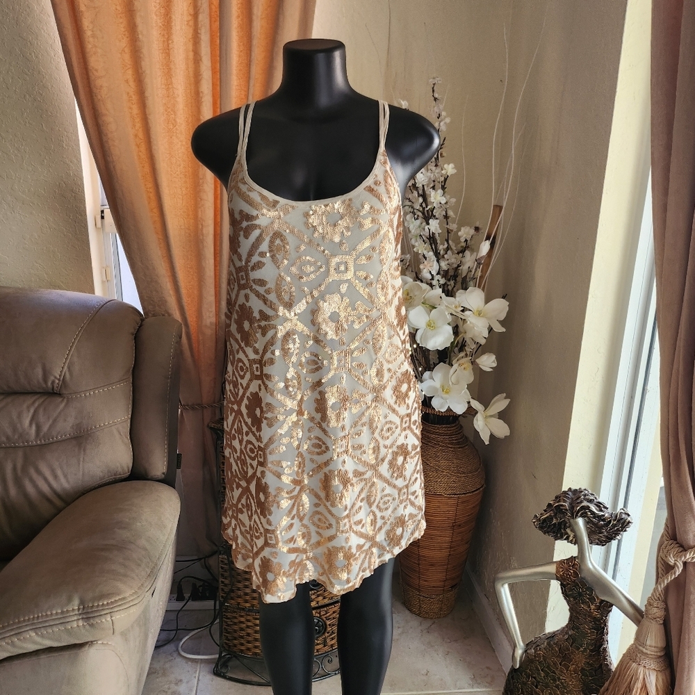 H&M sequin dress size M NEW